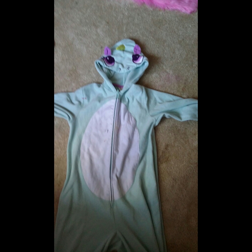 Unicorn footy pajamas
